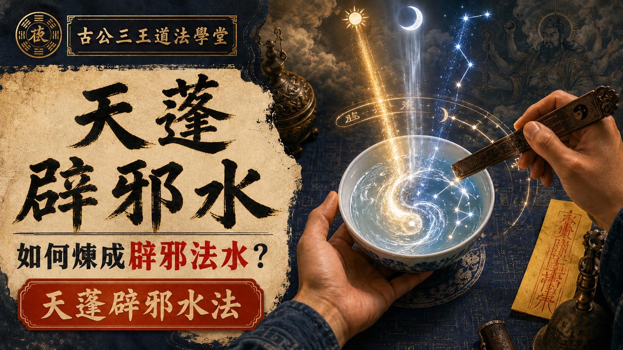 08 天蓬辟邪水法，天蓬辟邪水法怎么做？阴阳水、天蓬尺与天蓬神咒完整教学