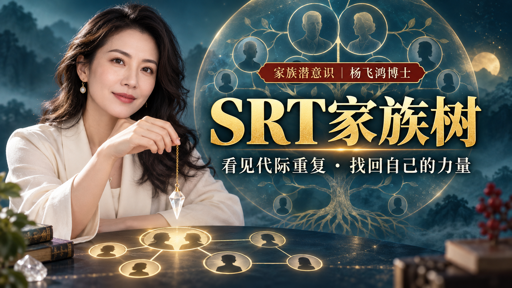 20241025-《SRT祖先业力疗法》你并不孤独,量子纠缠来链接深爱你的祖先