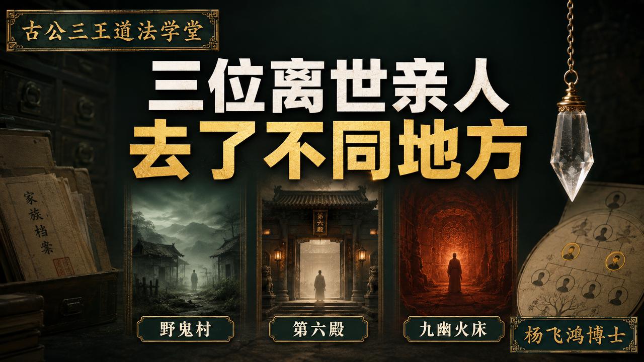 11 三位离世亲人去了哪里？灵摆实测：野鬼村、第六殿、九幽火床地狱
