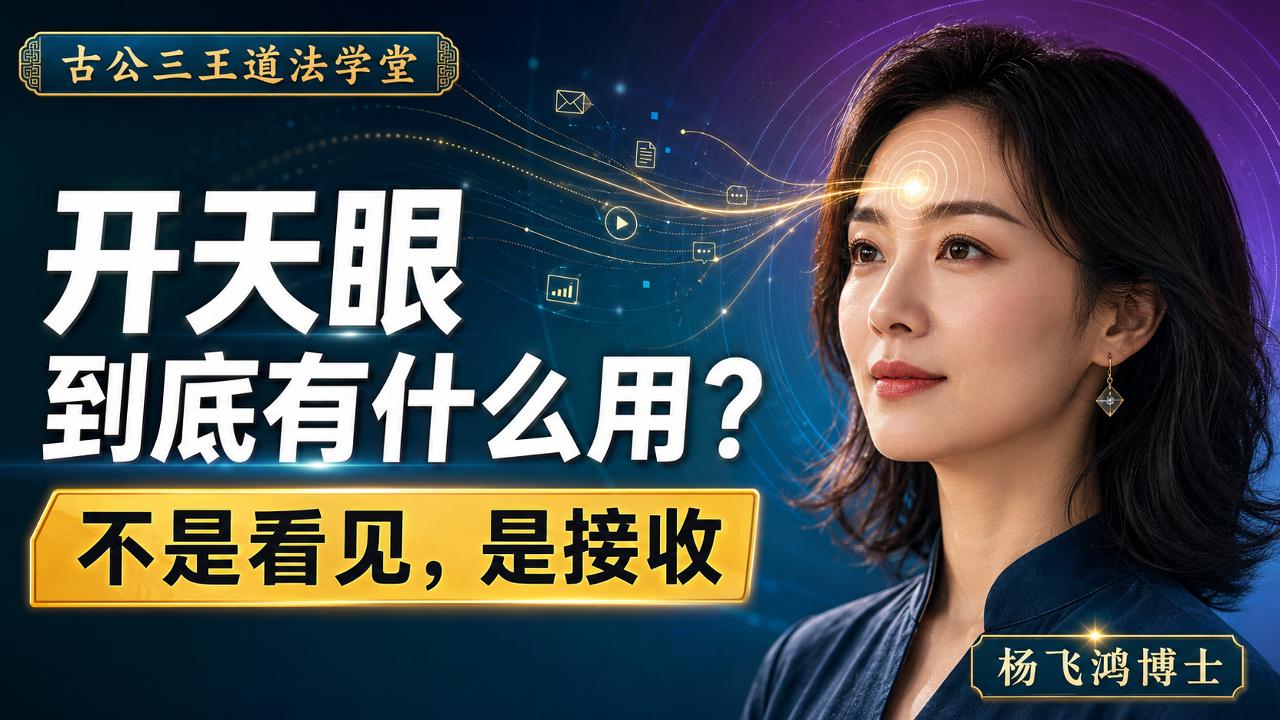 35 开天眼到底有什么用？不是为了见鬼，而是接收你看不见的信息