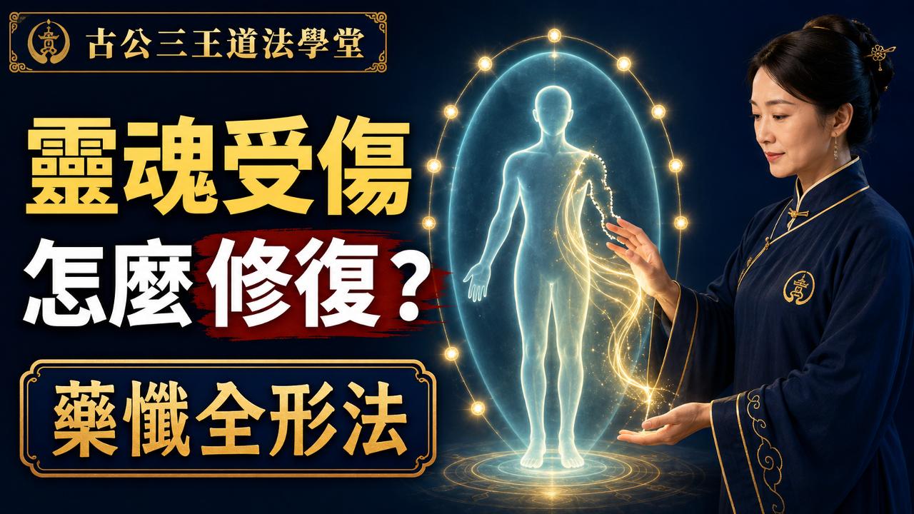 42 肉体受伤去医院,灵魂受伤怎么办?揭秘道家“药忏全形法”