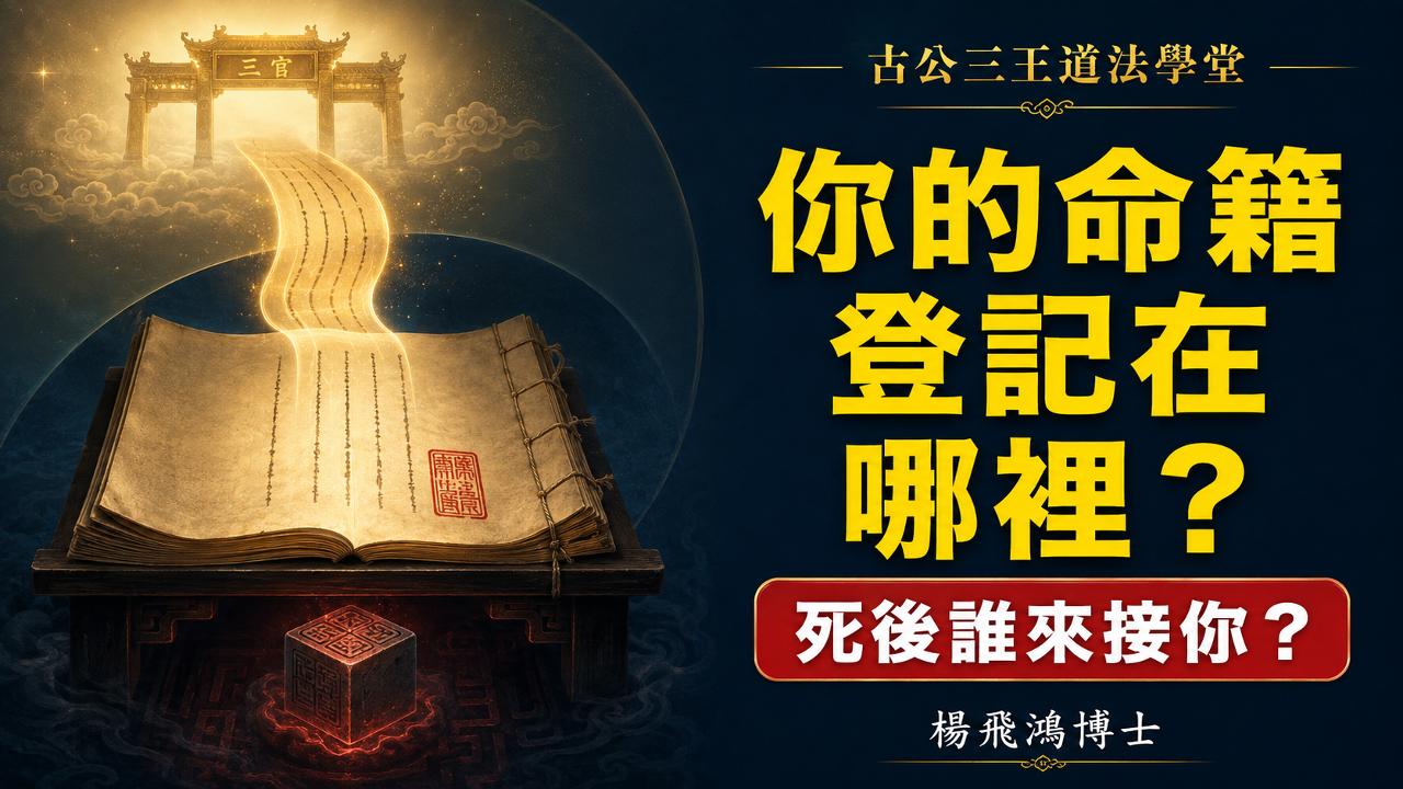 23 你的「命籍」登記在哪裡？死後誰來接你，出生前可能早已註定