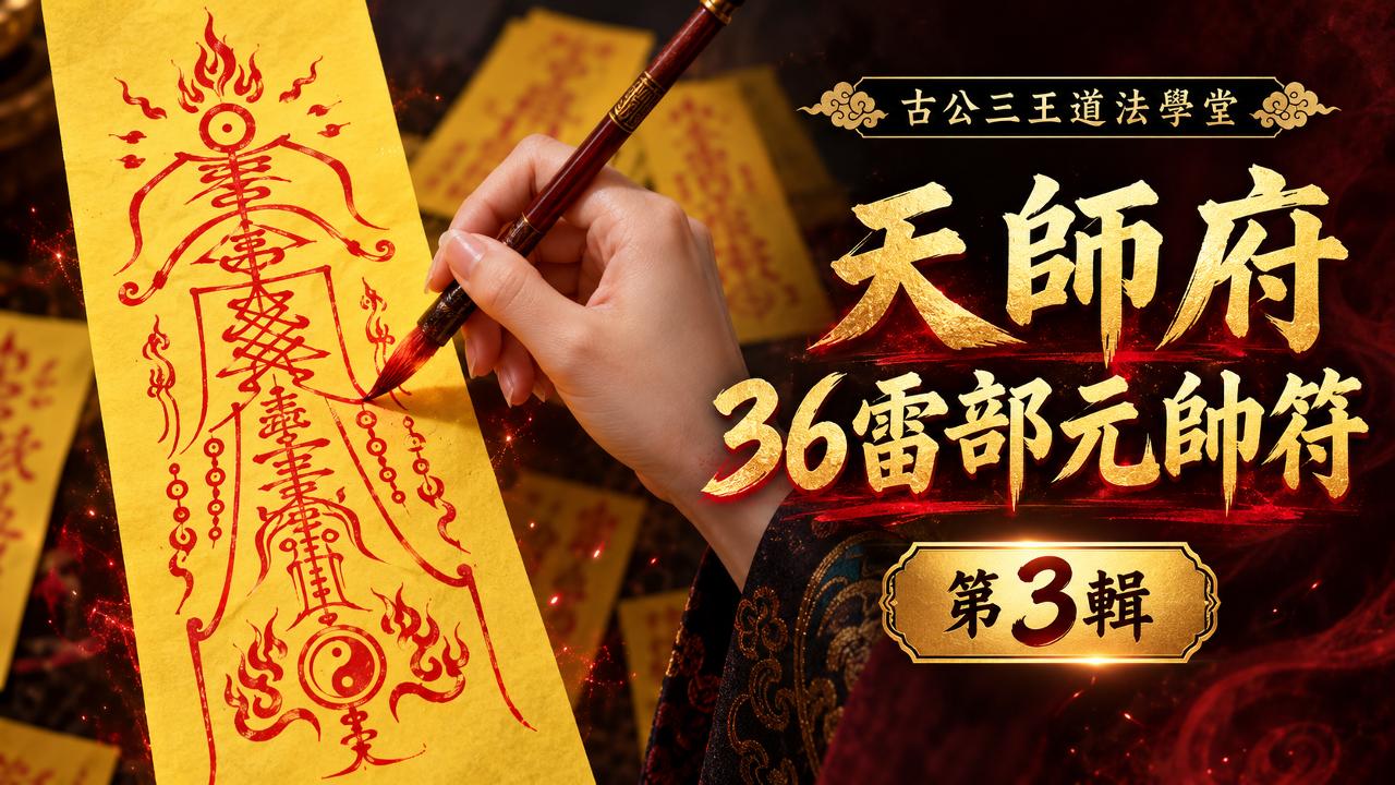 47 《正一弟子班符箓教材》天师府36元帅-第3辑
