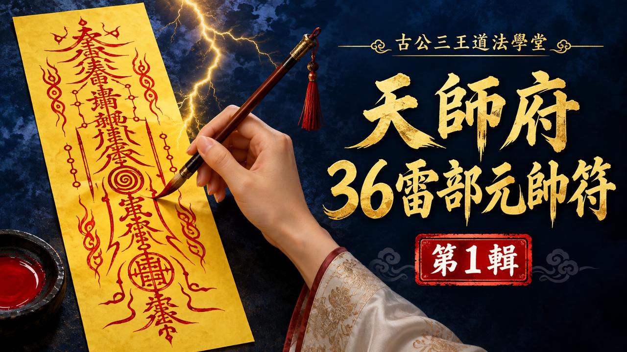 45 《正一弟子班符箓教材》天师府36元帅-第1辑