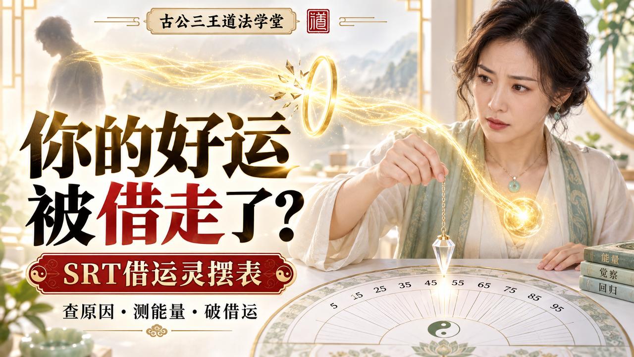 45 做完疗愈后越来越累?小心你的好运正在被借走!SRT借运灵摆表查出原因