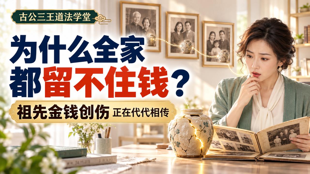 39 为什么你总是留不住钱?祖先的金钱创伤,正在一代代传给你!