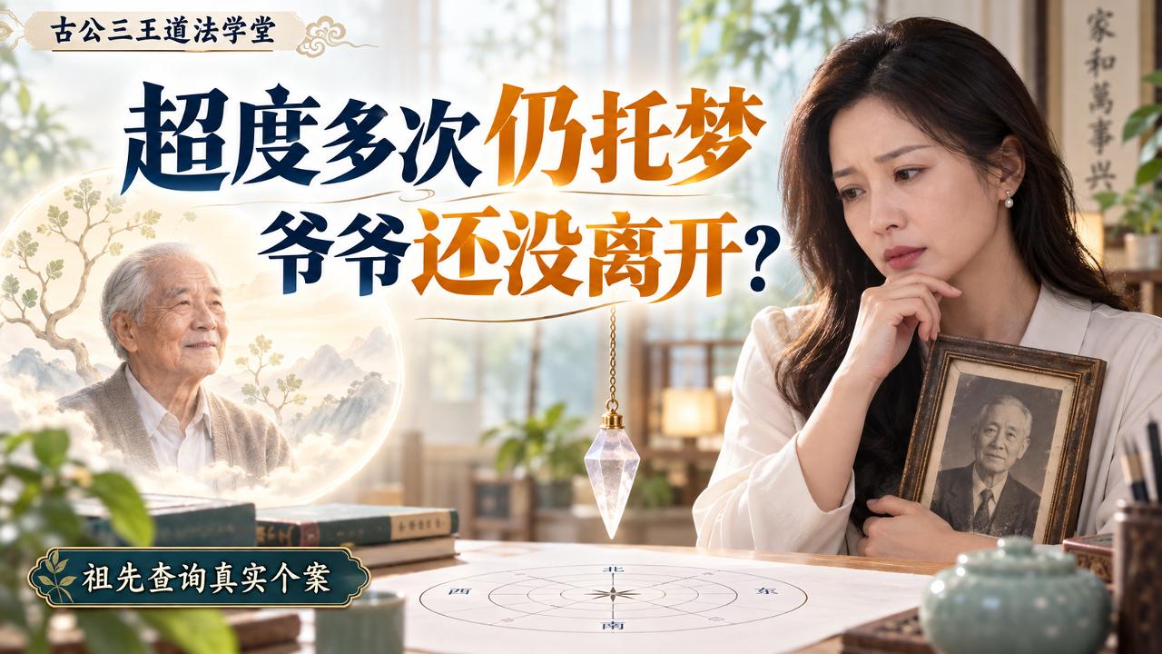 40 爷爷超度多次,为何还年年托梦?SRT灵摆查出竟在九幽地狱