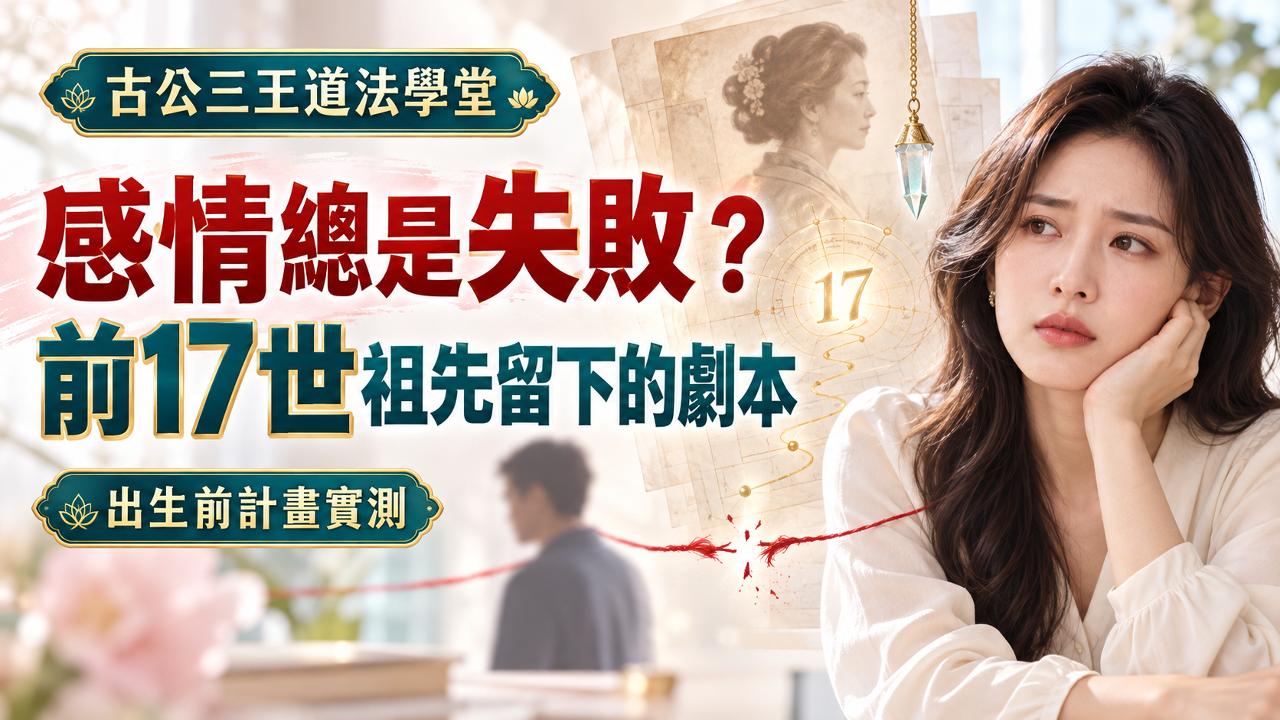 18 33岁总遇渣男，感情一有结果就出问题？灵摆竟指向前17世母系祖先