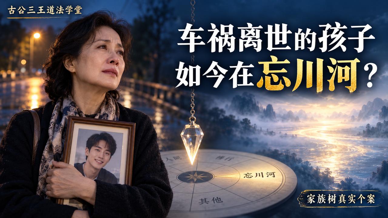 15 儿子车祸离世后去了哪里？母亲终于在忘川河找到他｜SRT家族树真实个案