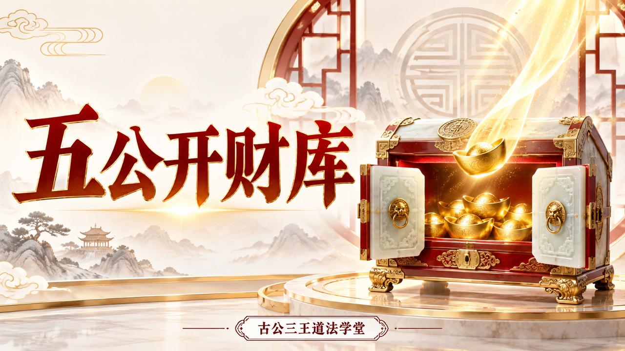 提升财运，神霄五公开财库法