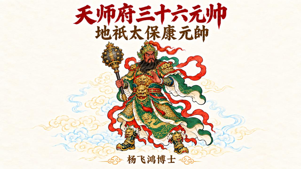 地祗太保康元帥-符箓教学