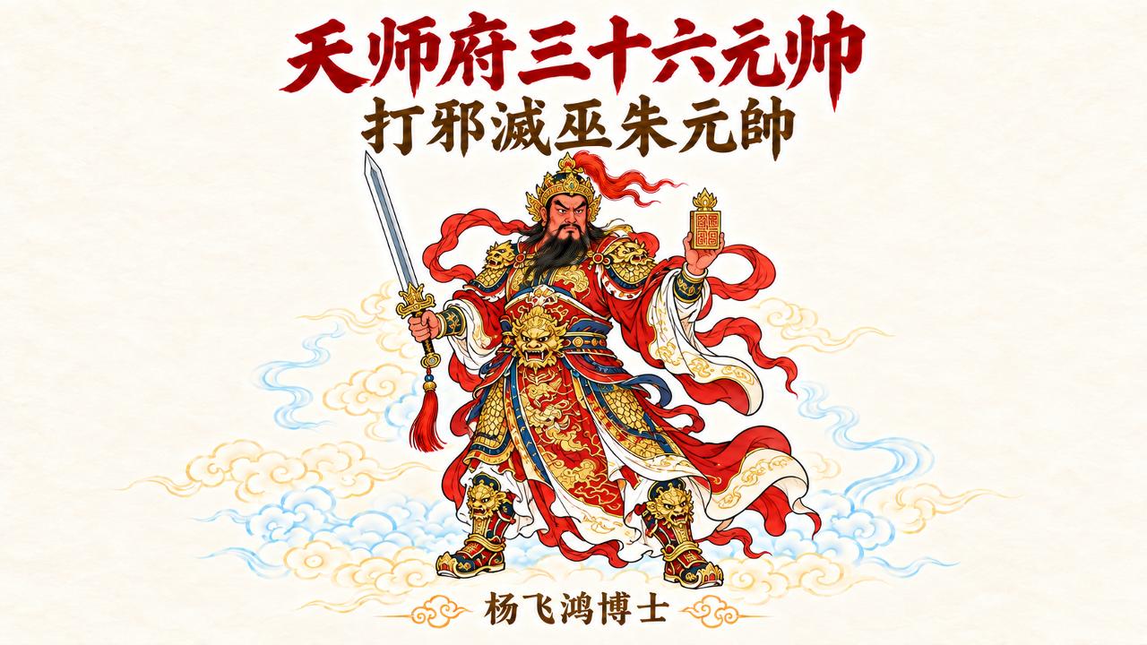 打邪滅巫朱元帥-符箓教学