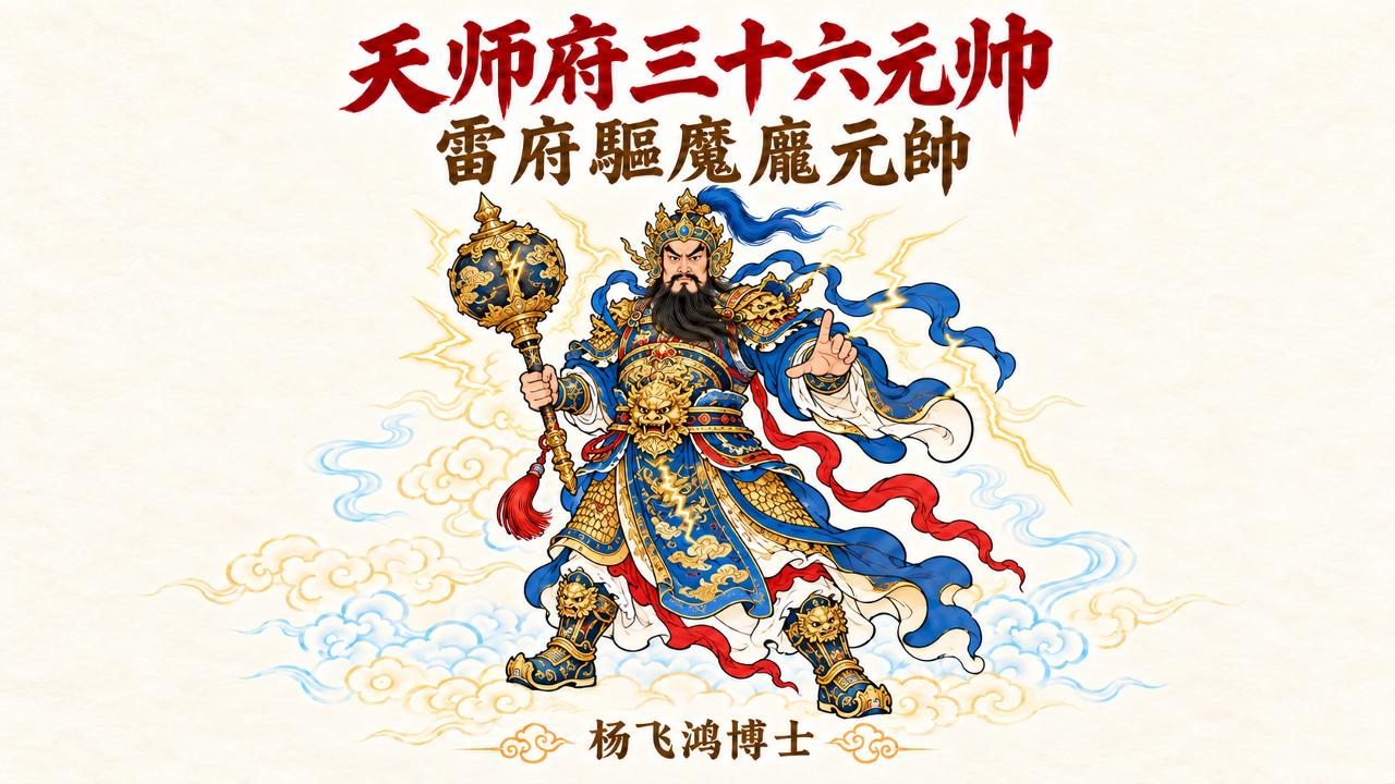 雷府驅魔龐元帥-符箓教学