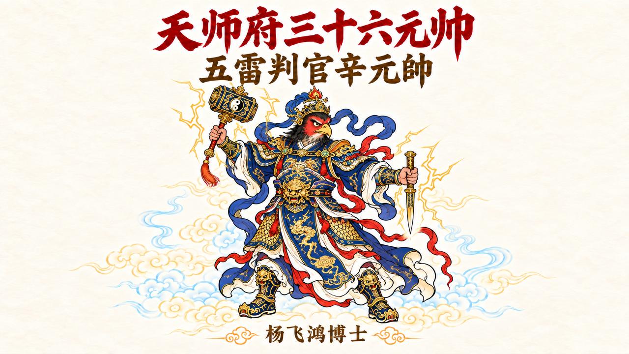 五雷判官辛元帥-符箓教学