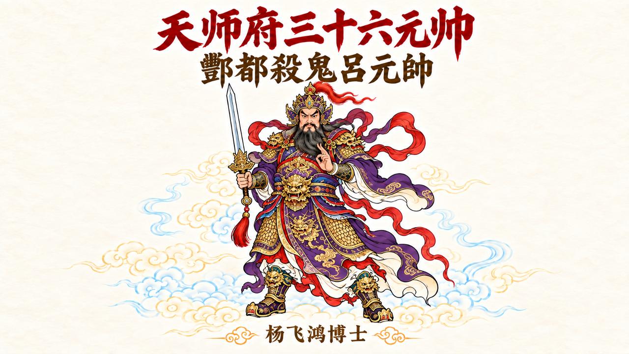 酆都殺鬼呂元帥-符箓教学