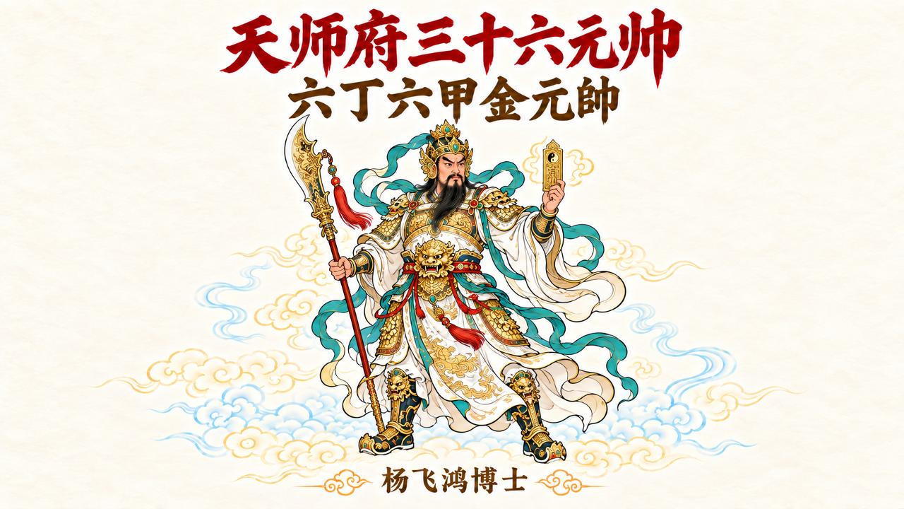 六丁六甲金元帥-符箓教学