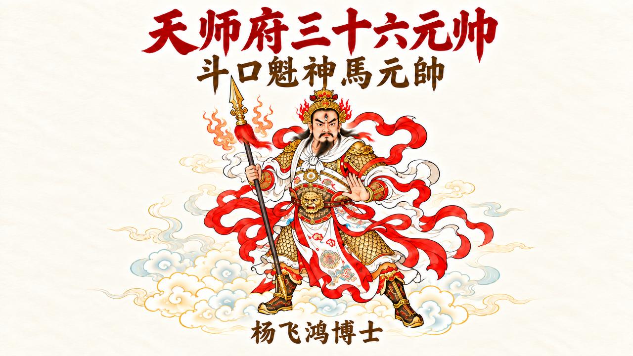 斗口魁神馬元帥-符箓教学