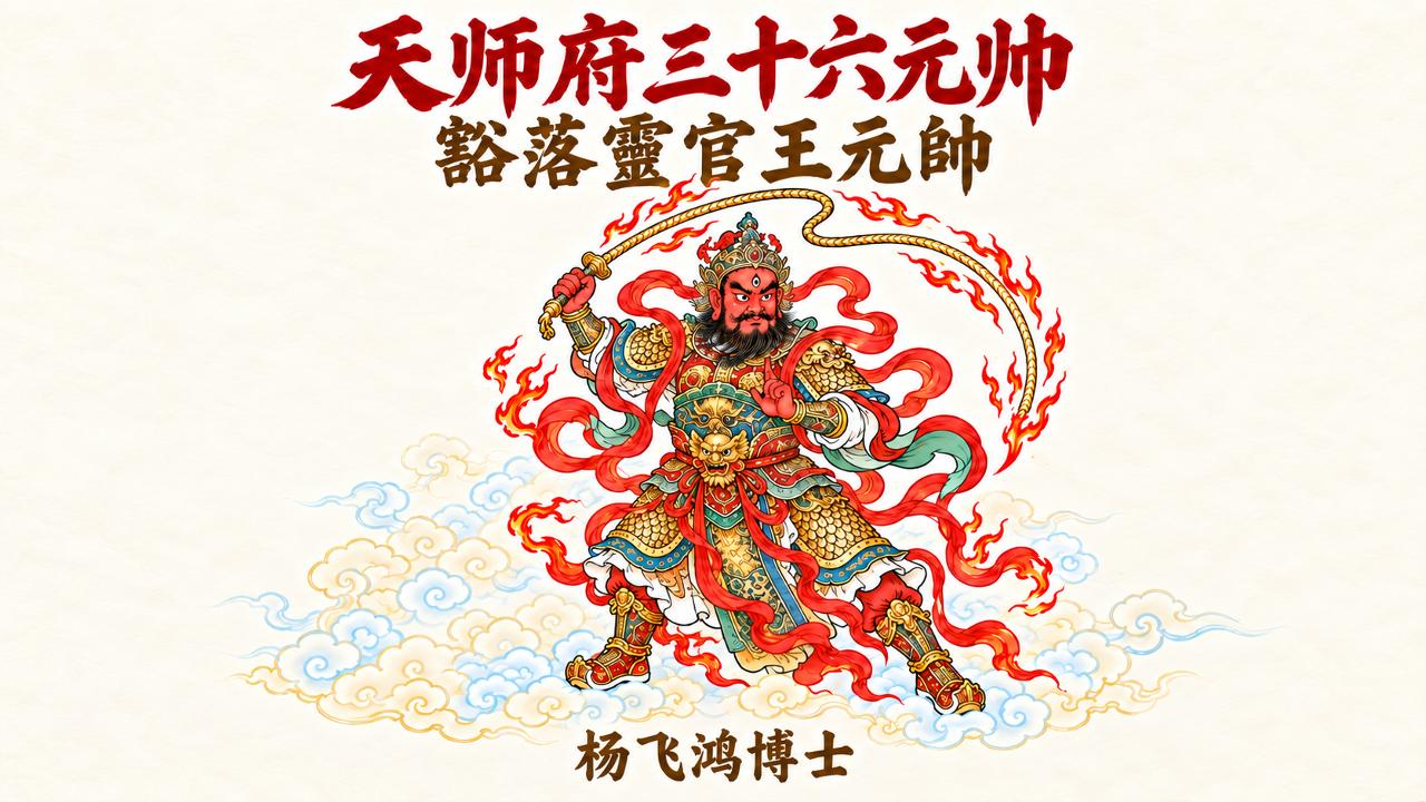 豁落靈官王元帥-符箓教学