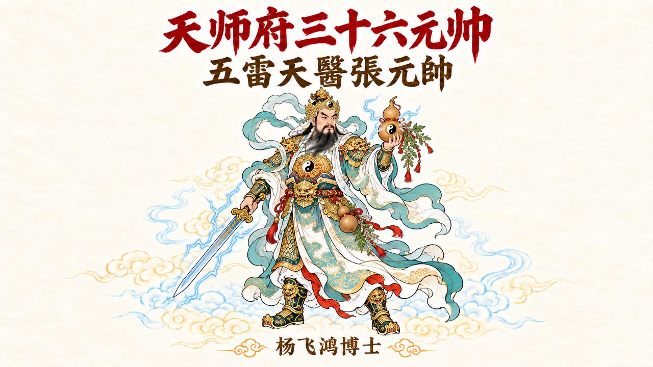 五雷天醫張元帥-符箓教学