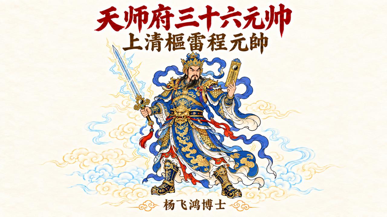 上清樞雷程元帥-符箓教学