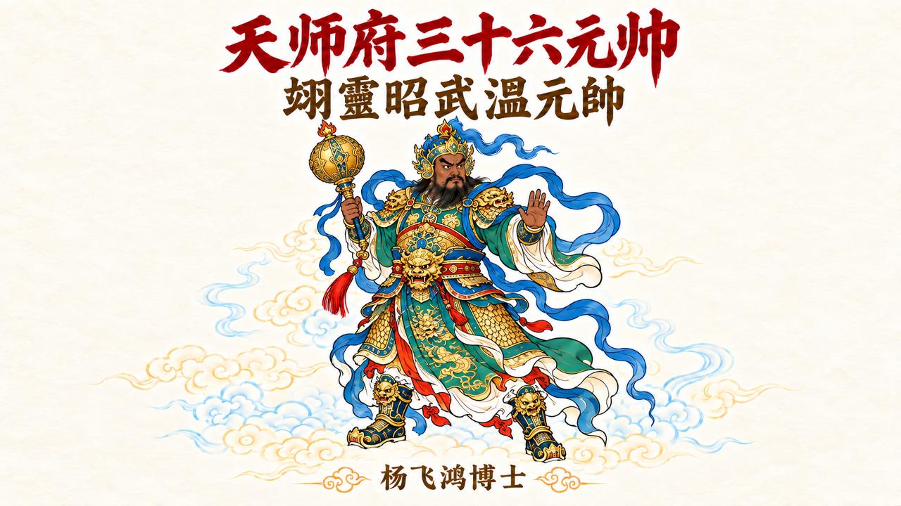 翊靈昭武溫元帥-符箓教学
